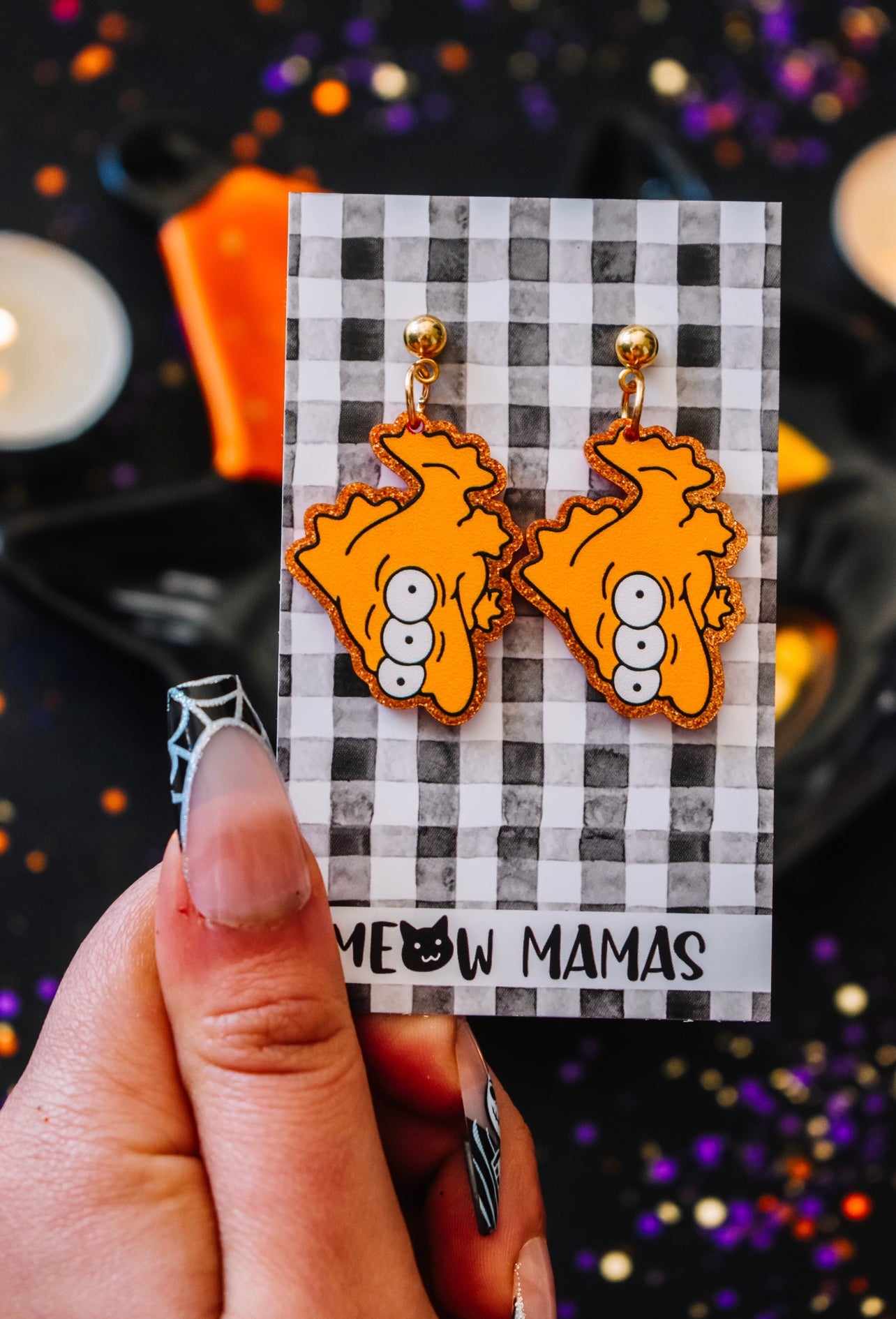 Blinky Acrylic earrings