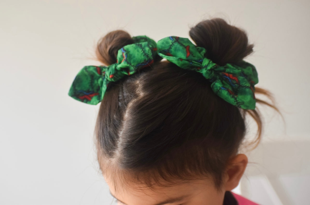 Boogie man small twist scrunchie