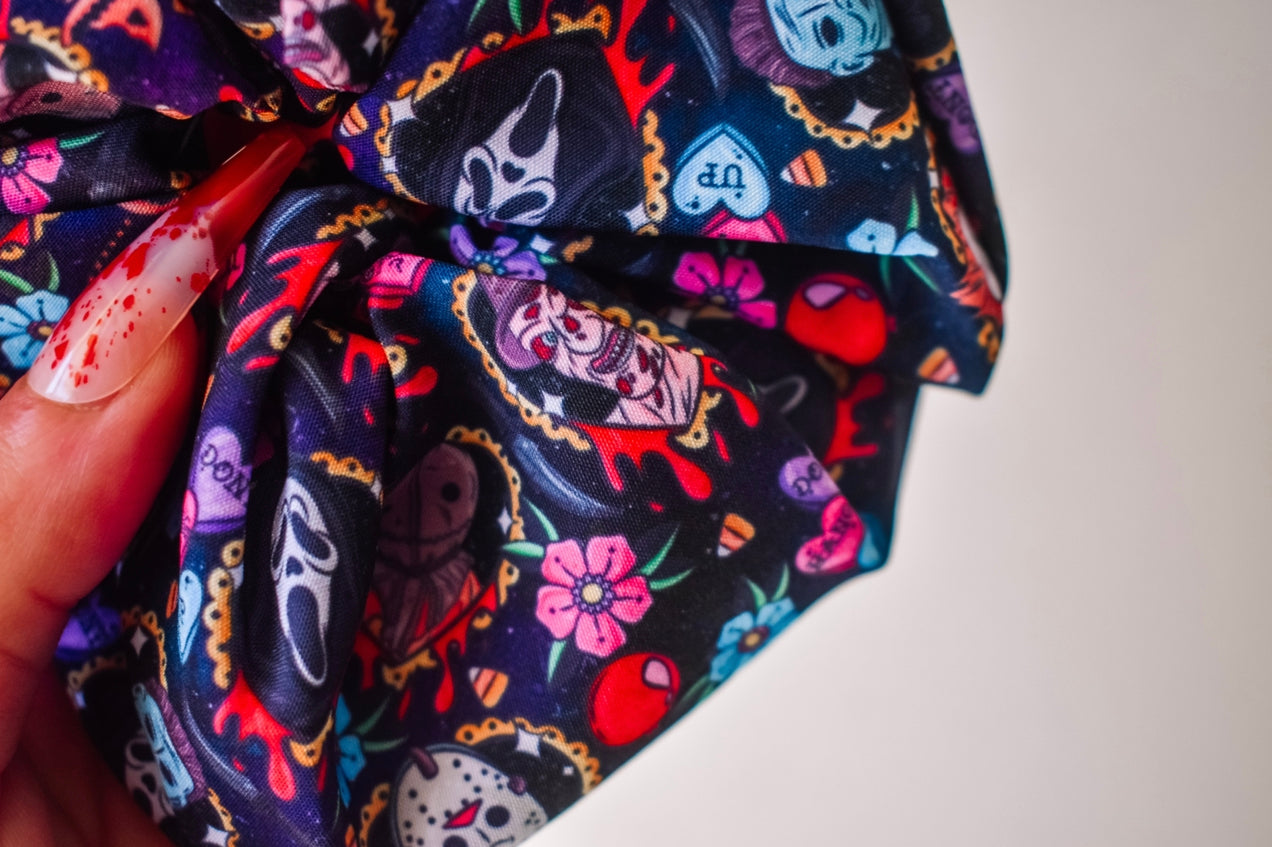 Killer tattoos scrunchie