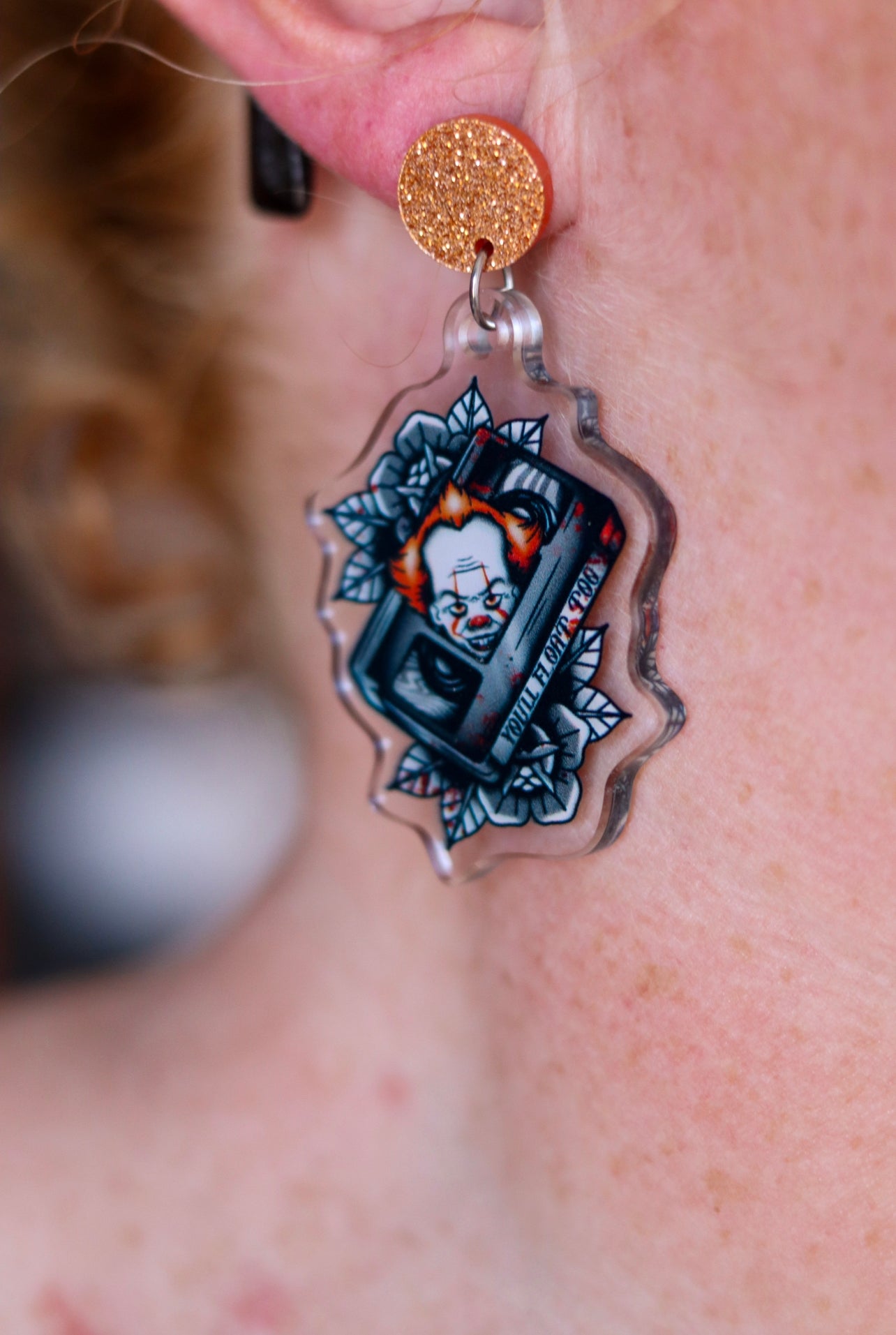 Youll float too acrylic dangles