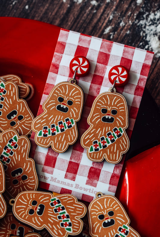 Very Chewy gingerbread wooden dangles