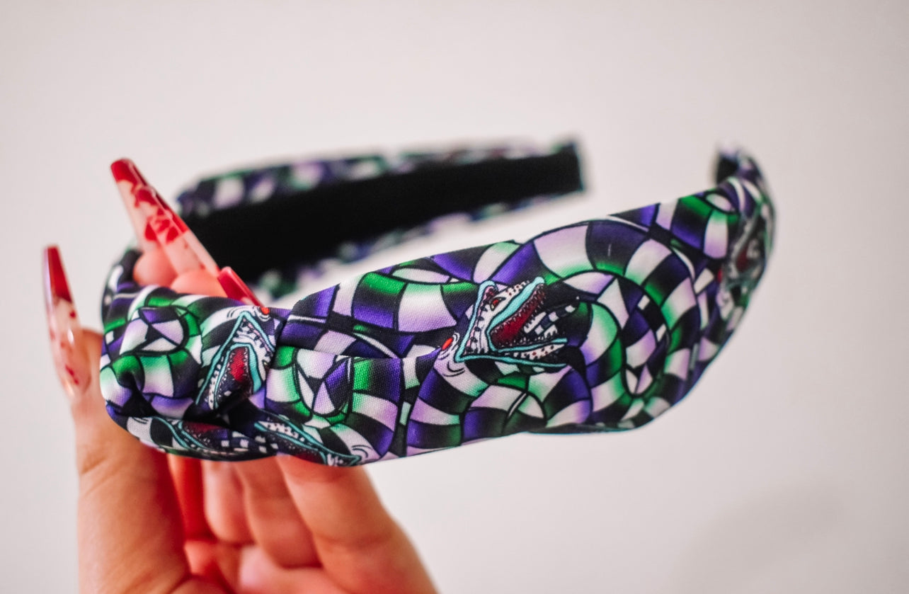 Sandworm Top Knot hard headband