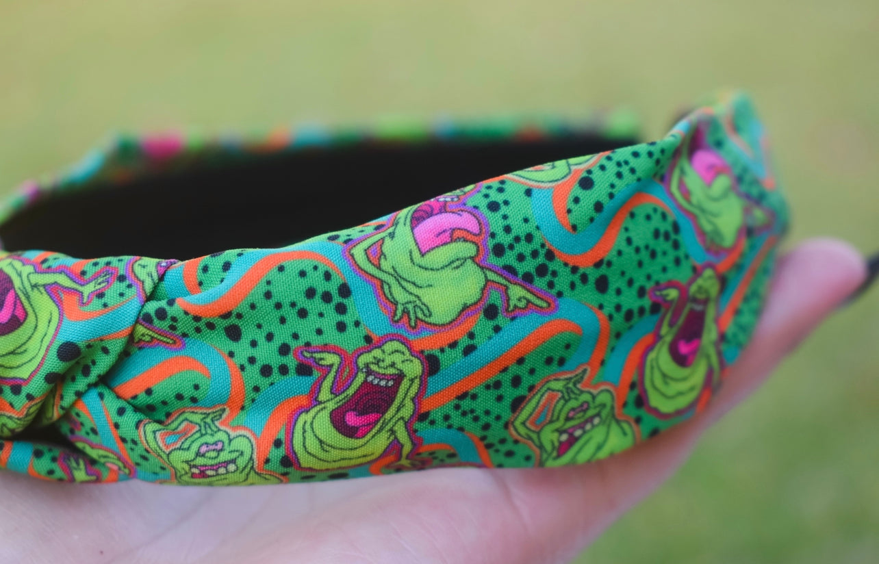 Slimer Top Knot hard headband