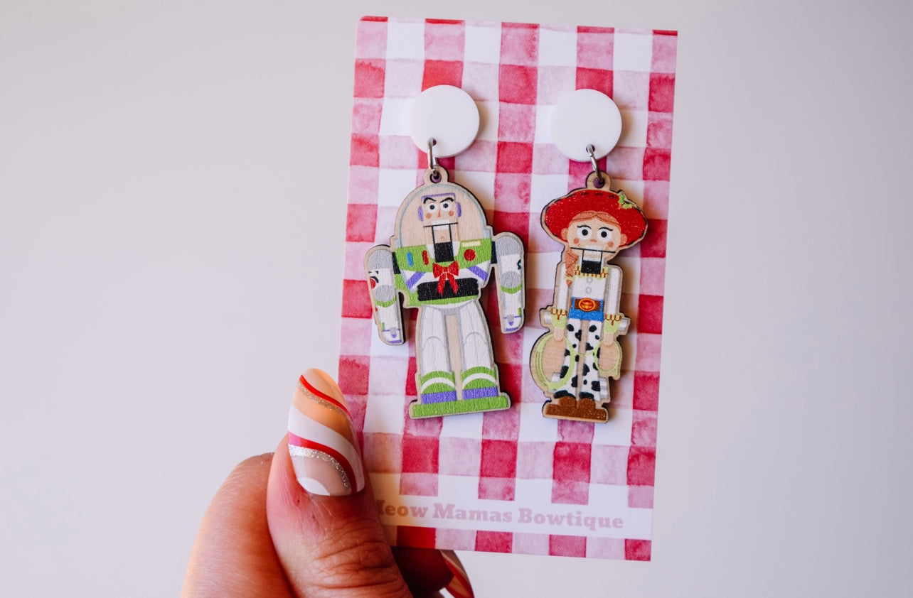 Youre a TOY nutcracker wooden dangles