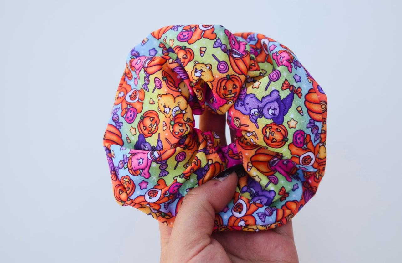 sCarealot halloween scrunchie