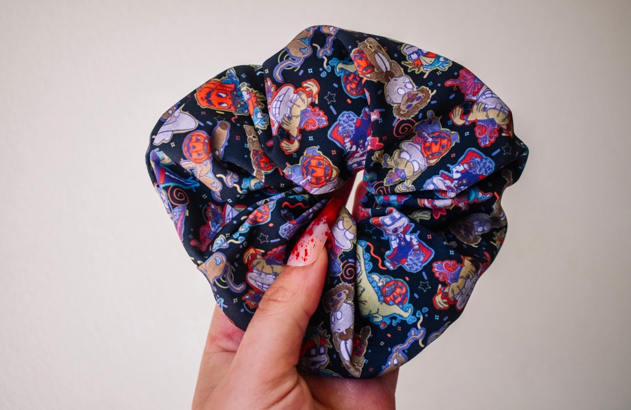 Rugrat Halloween scrunchie
