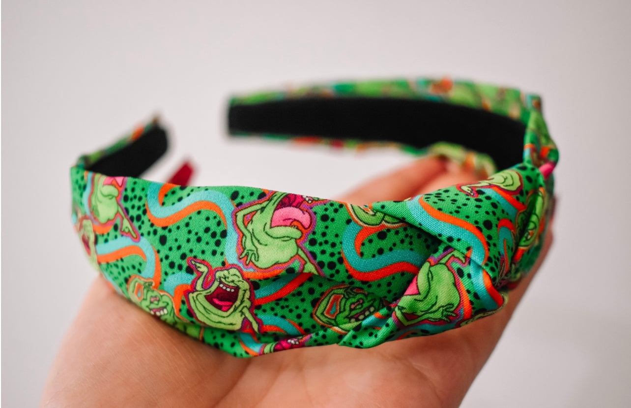 Slimer Top Knot hard headband