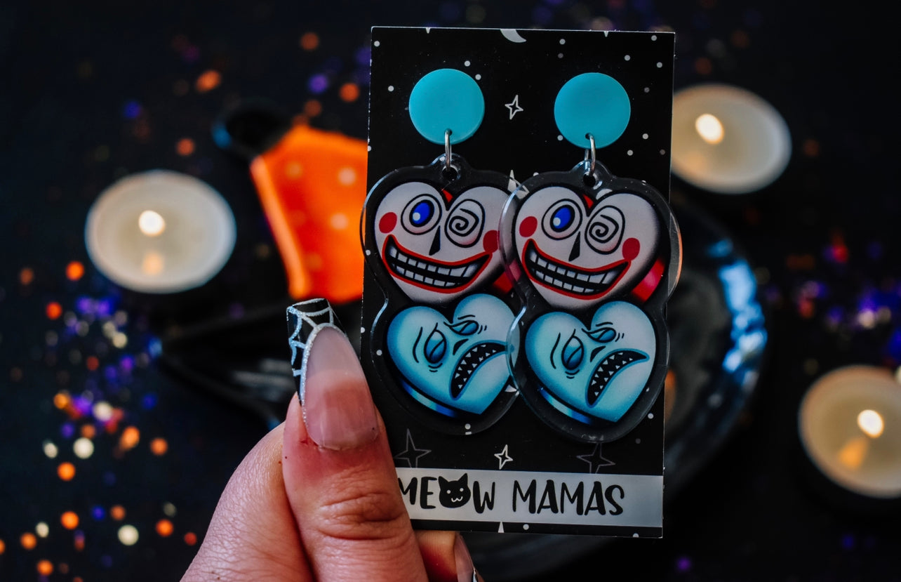 The mayor acrylic dangles