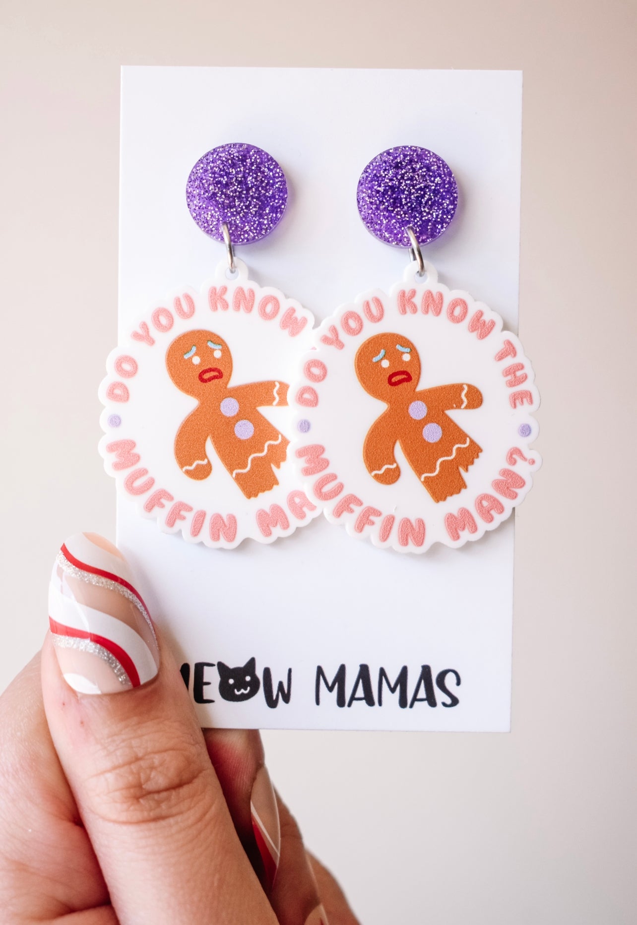 Not the gumdrop buttons dangle earrings