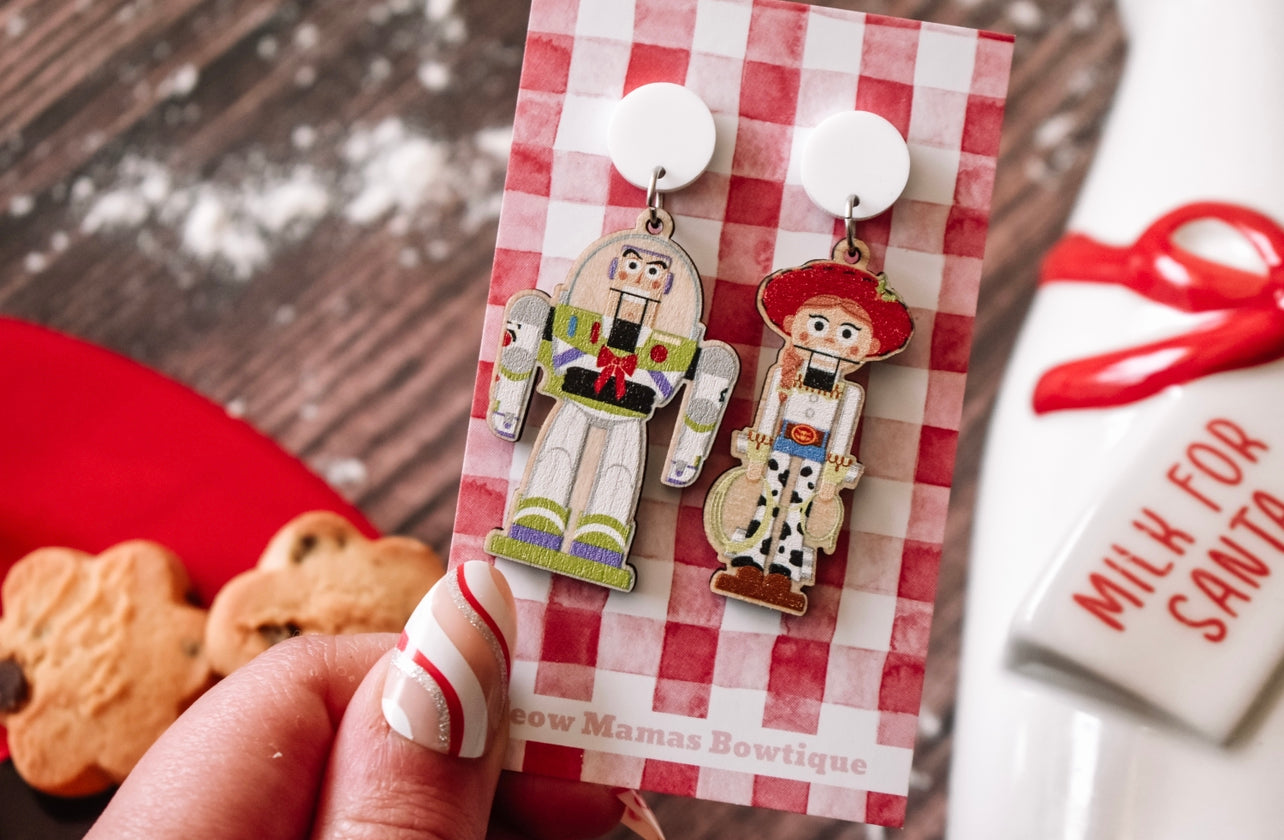 Youre a TOY nutcracker wooden dangles