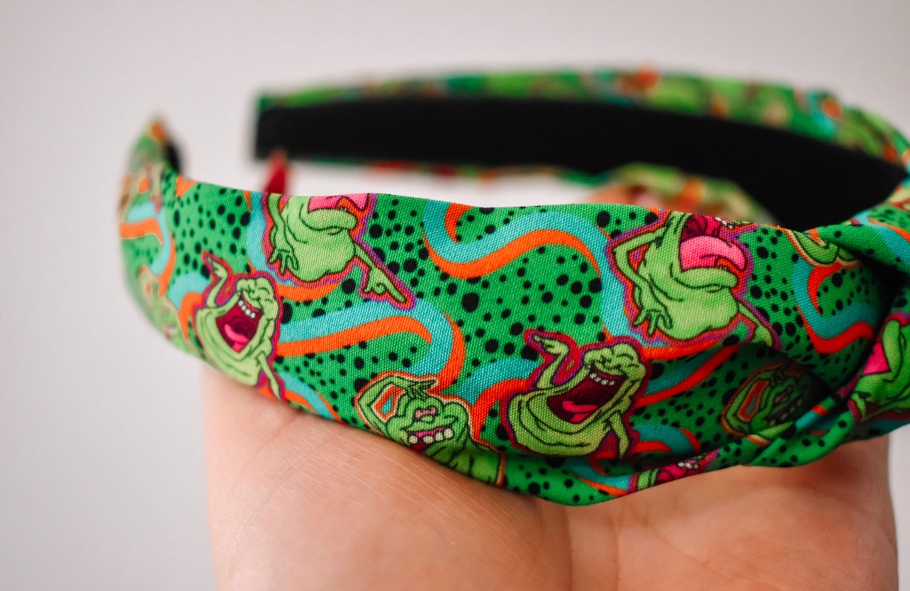 Slimer Top Knot hard headband
