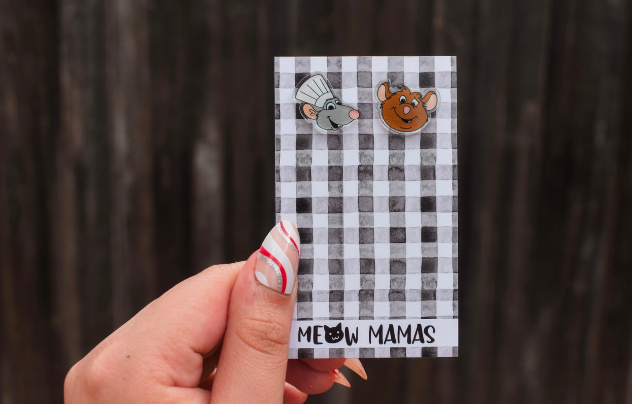 You are what you eat trio studs