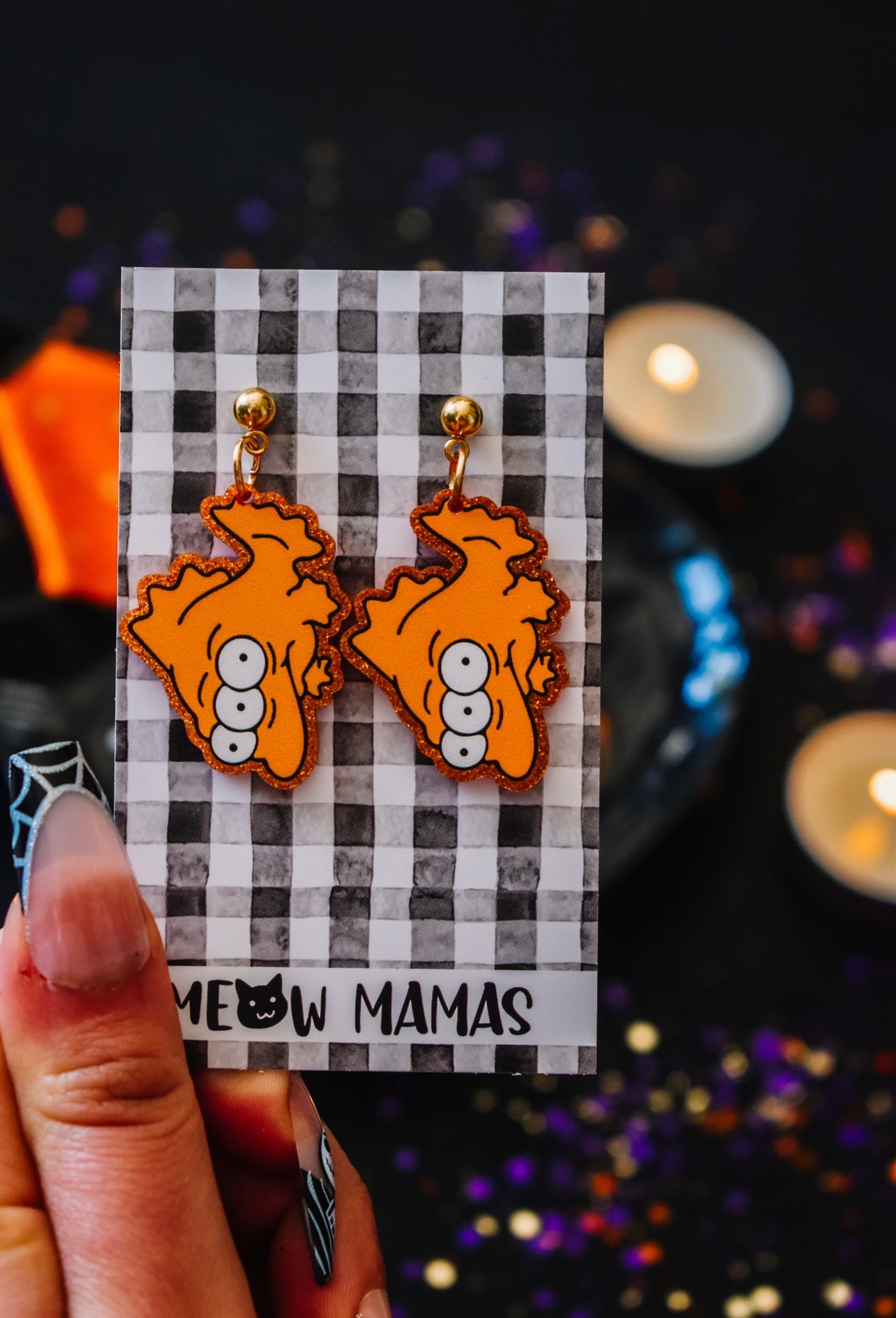 Blinky Acrylic earrings