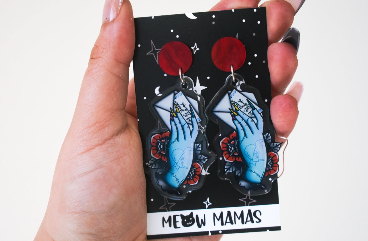 Simply meant to be acrylic dangles