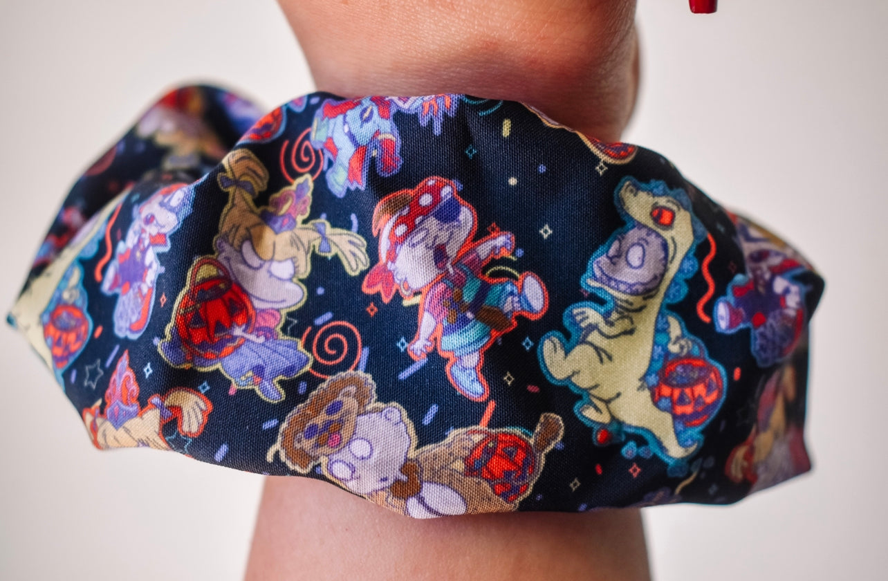 Rugrat Halloween scrunchie