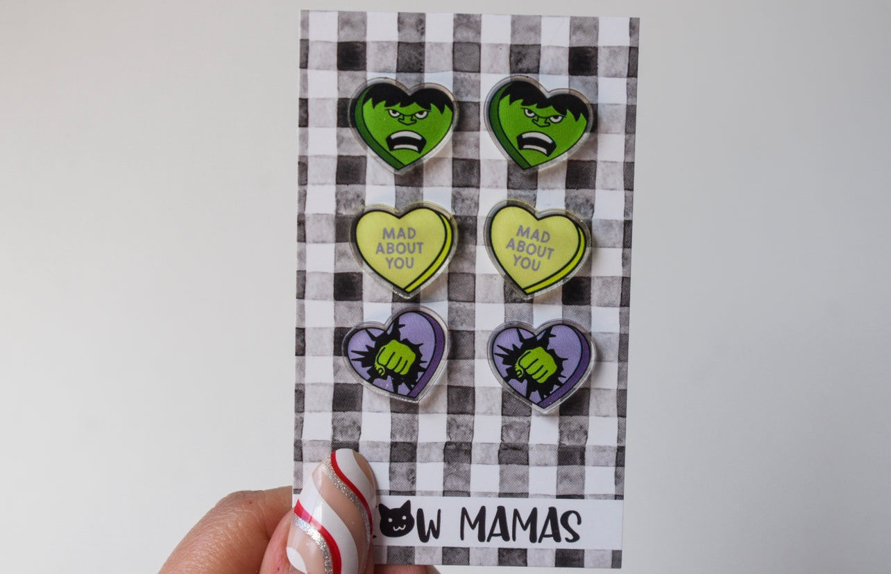 Mad about you trio studs