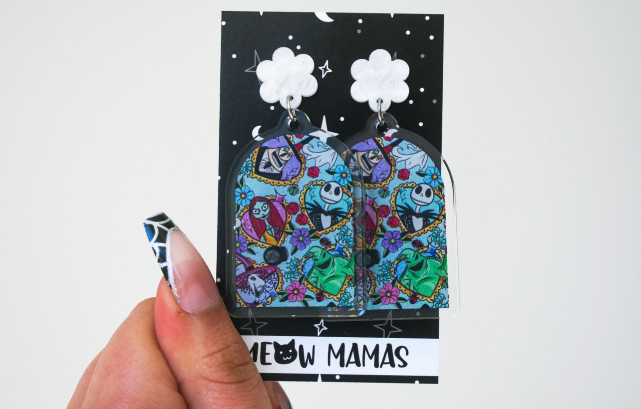 Nightmare arches acrylic dangles