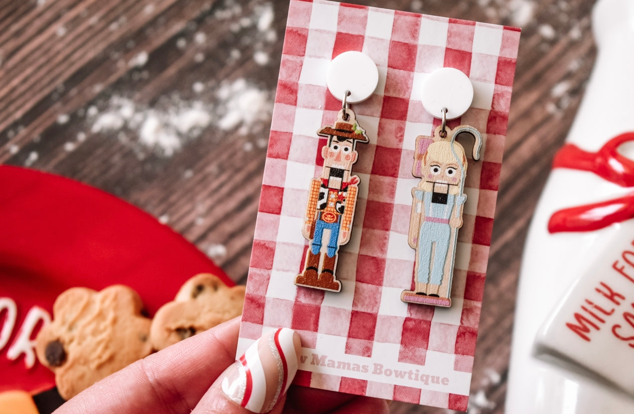 Youre a TOY nutcracker wooden dangles