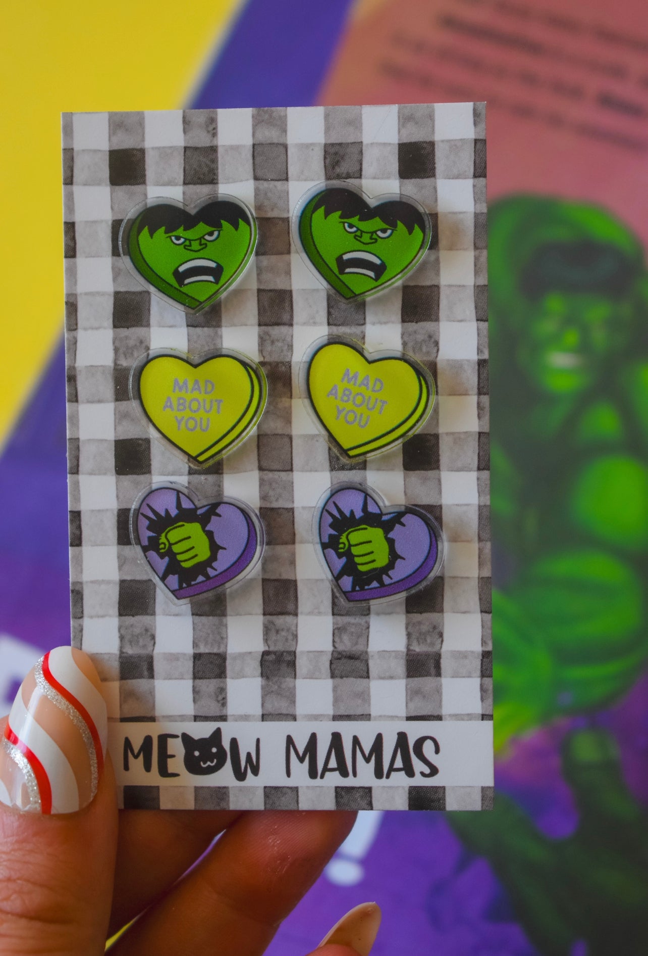 Mad about you trio studs