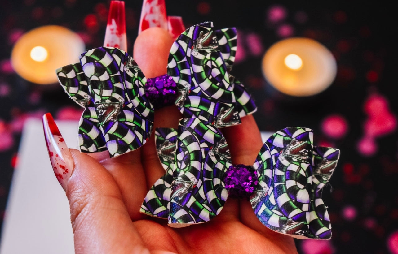 Beetlejuice pigtail set