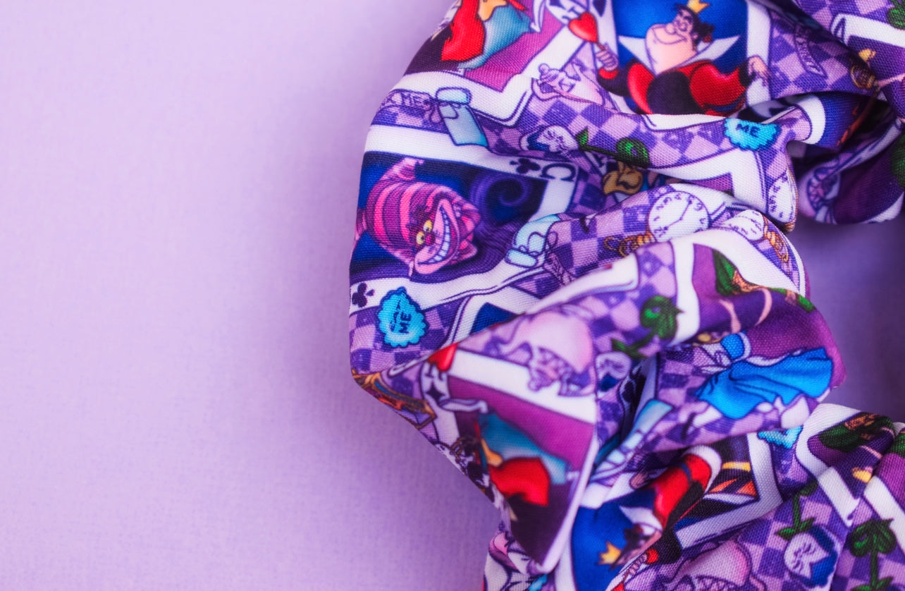 Down the rabbit hole scrunchie