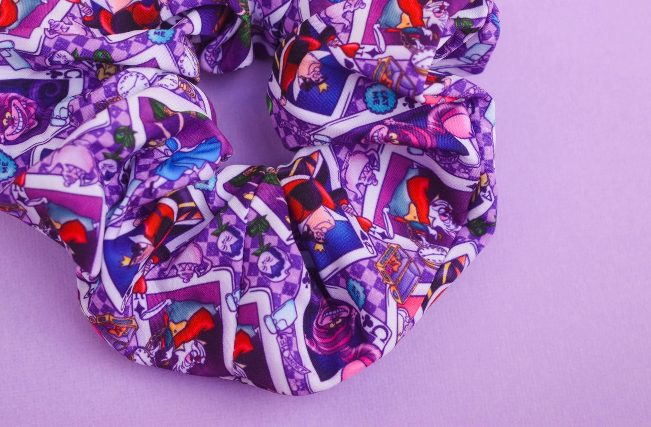 Down the rabbit hole scrunchie