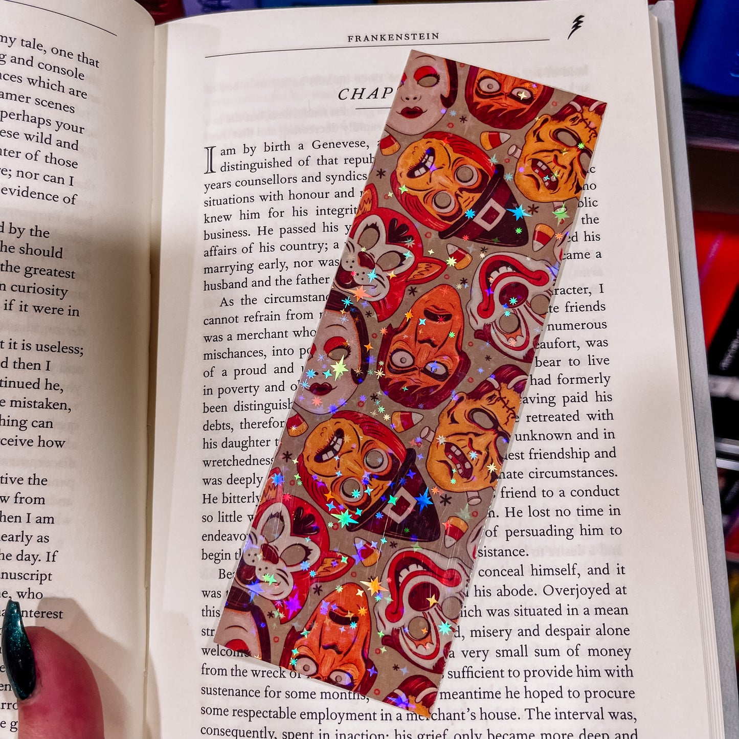 Vintage Mask Bookmark