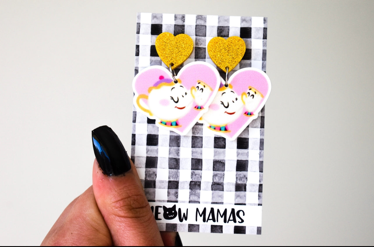 Potts dangle earrings