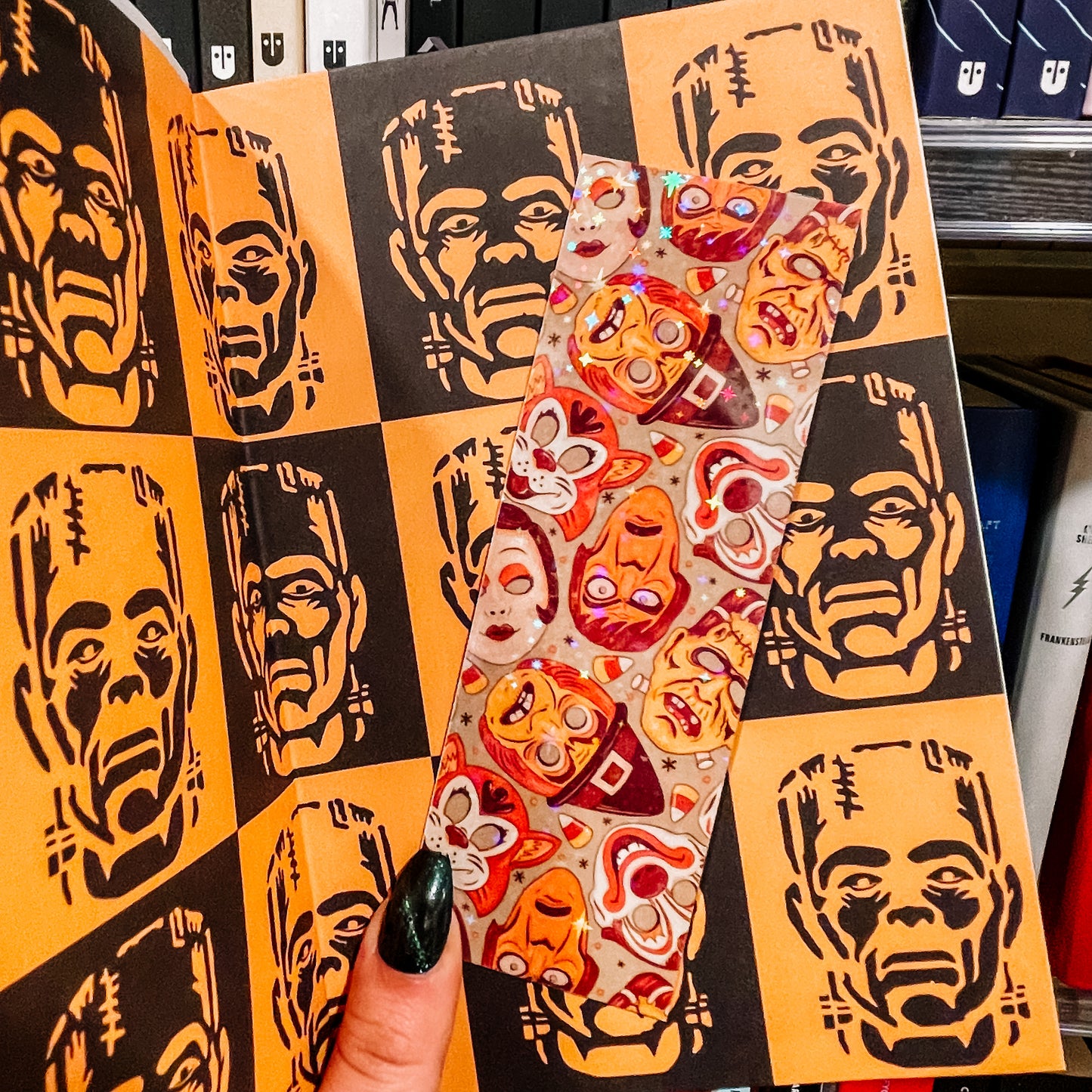 Vintage Mask Bookmark