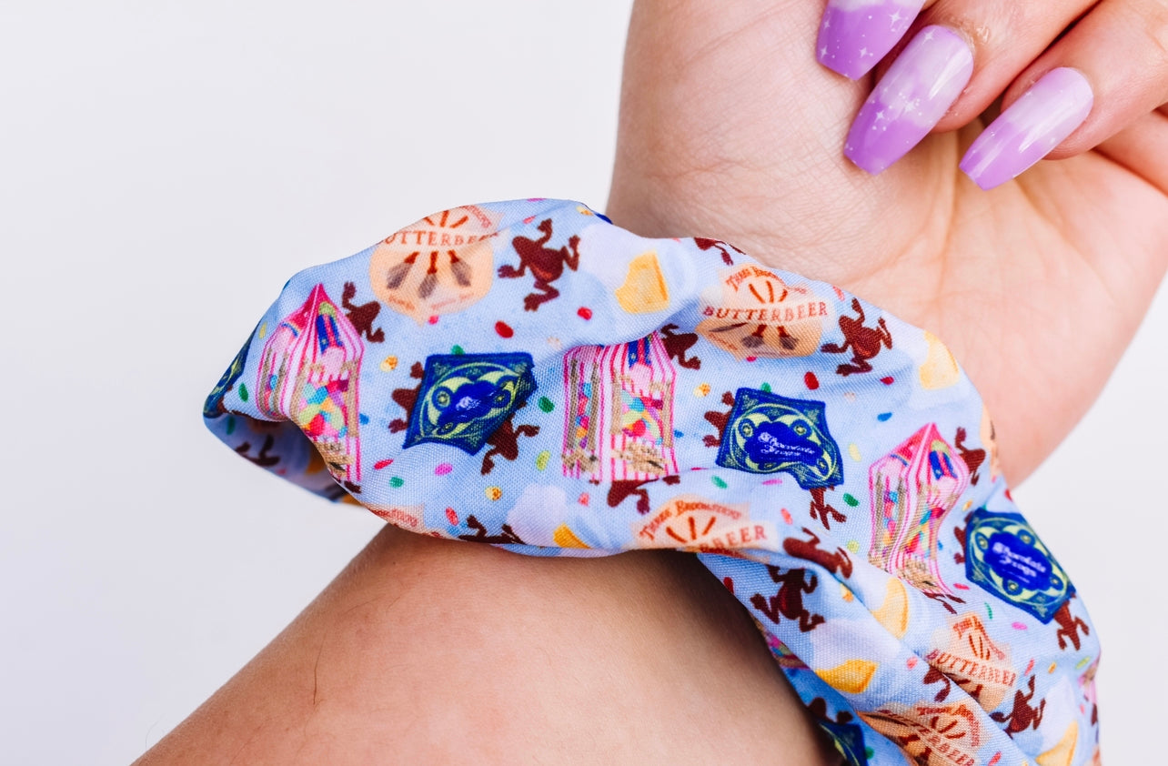 Wizarding sweets scrunchie