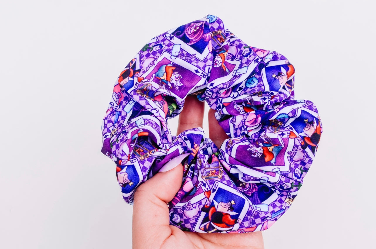 Down the rabbit hole scrunchie