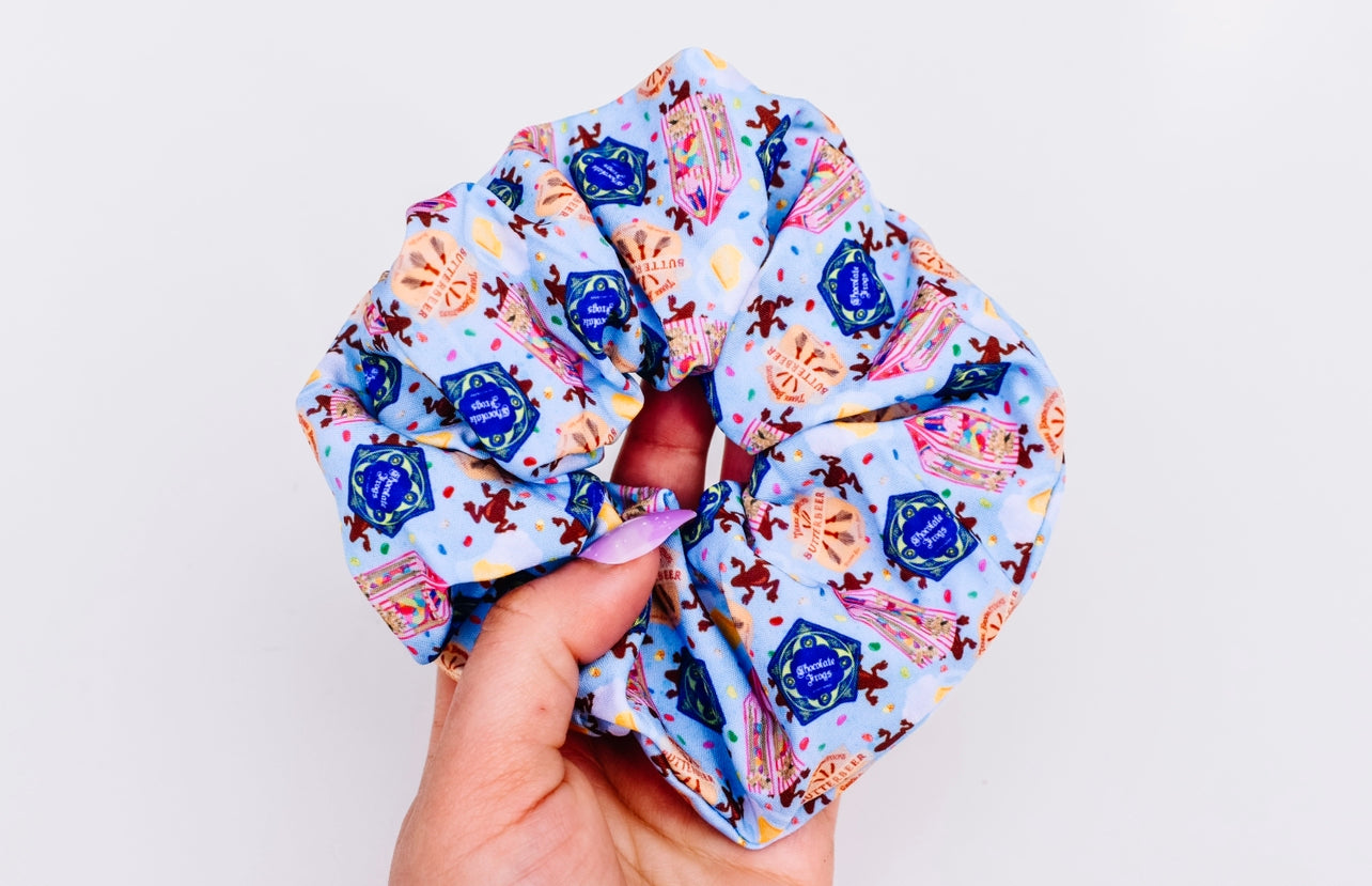 Wizarding sweets scrunchie