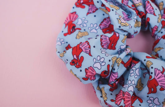 Tutu big red dog scrunchie