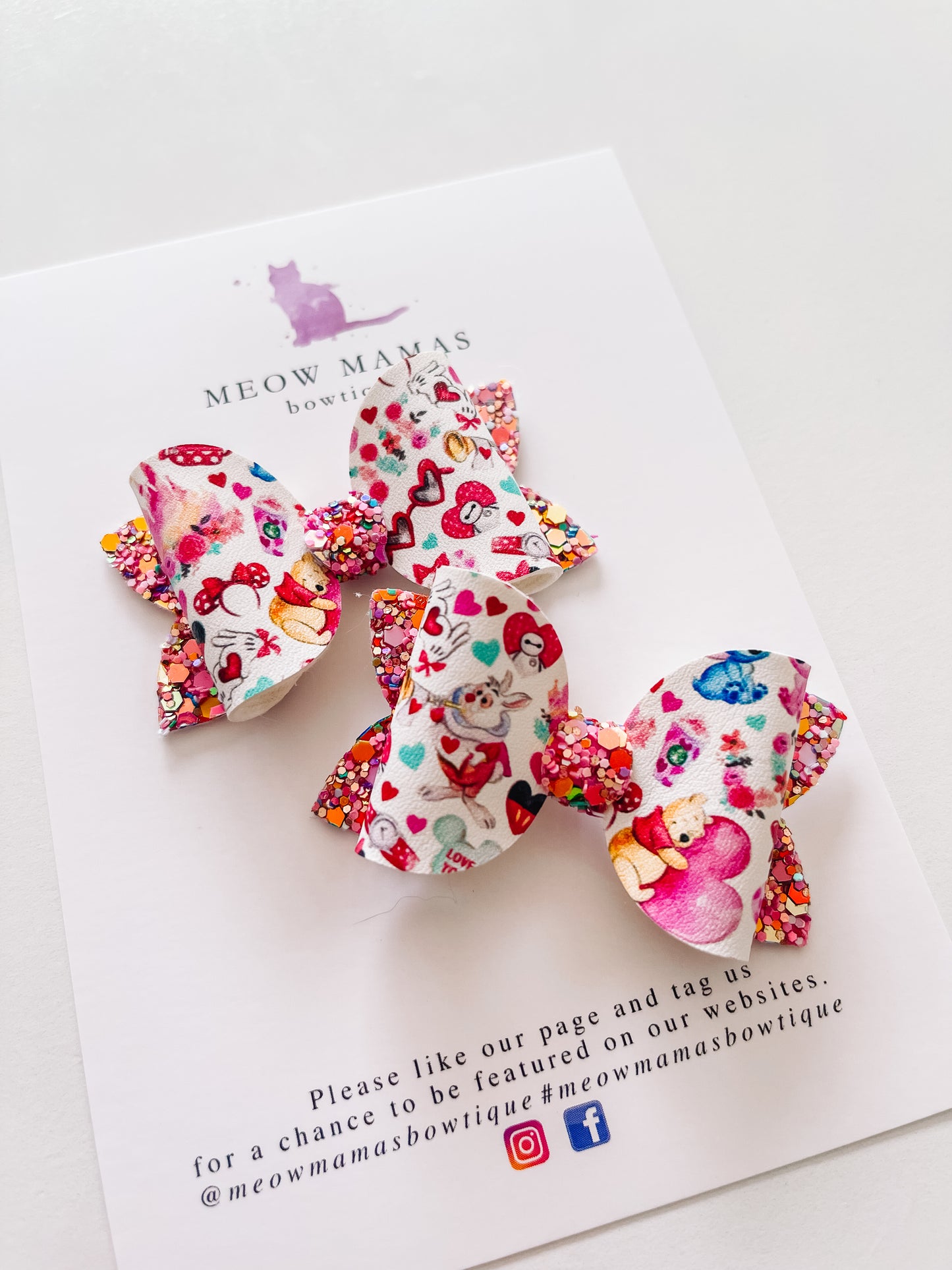 The happiest pigtail bows