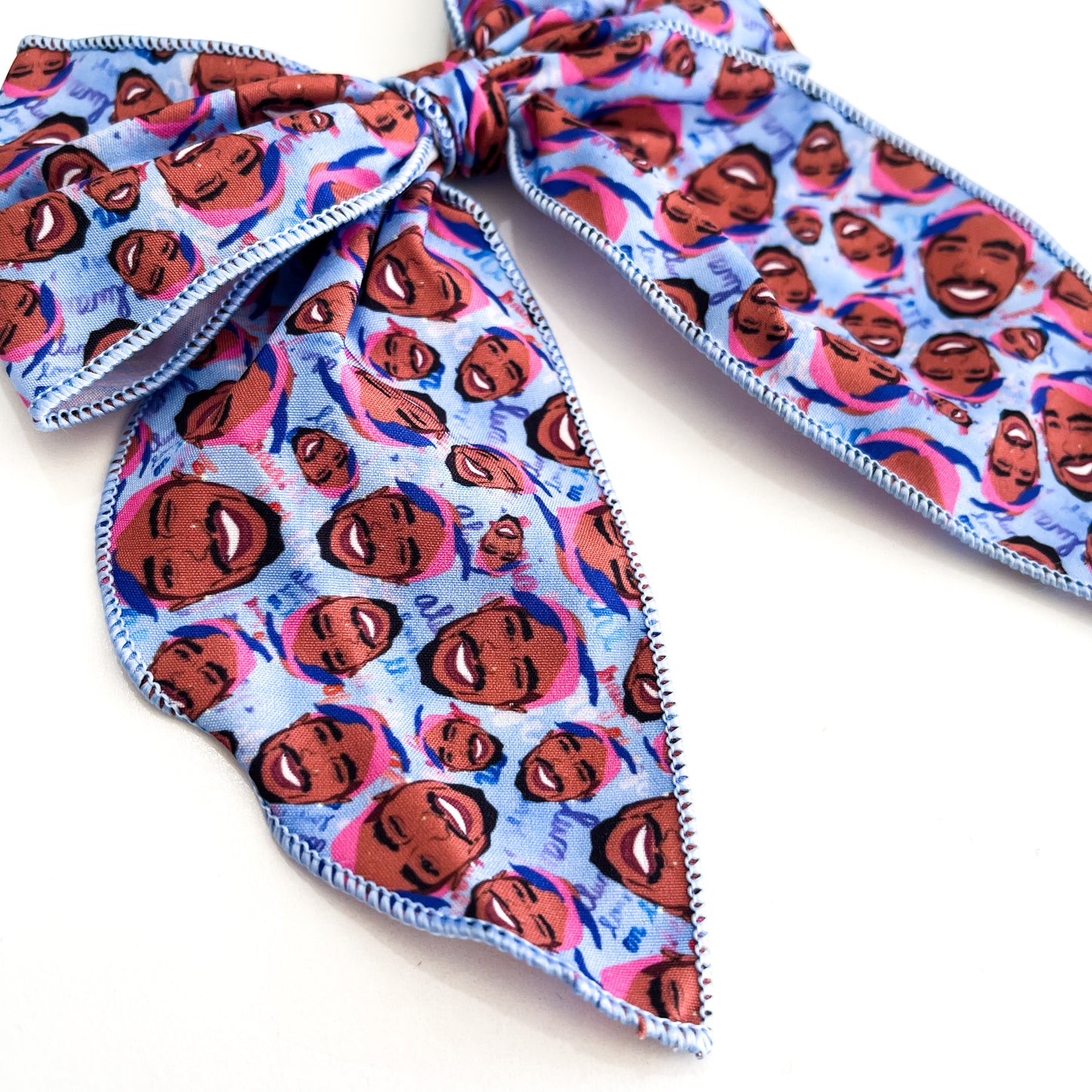 Dear Mama 5 inch hand tied sailor bow