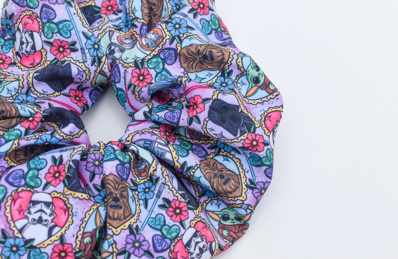 Tattoo space wars scrunchie