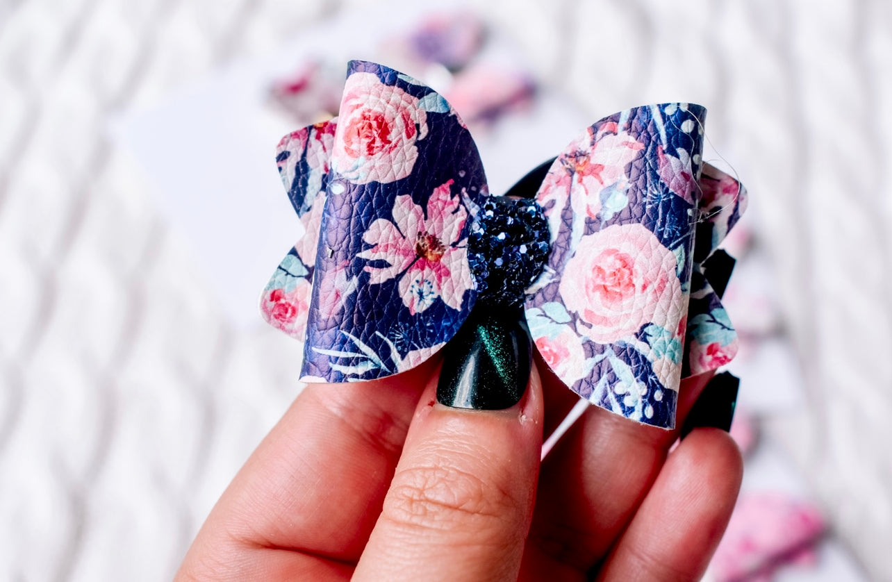 Floral petite bows