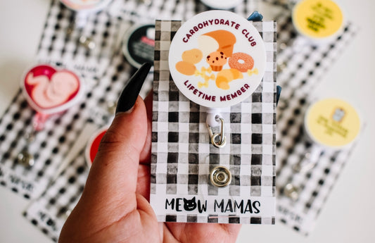 Carbohydrate club Badge reel