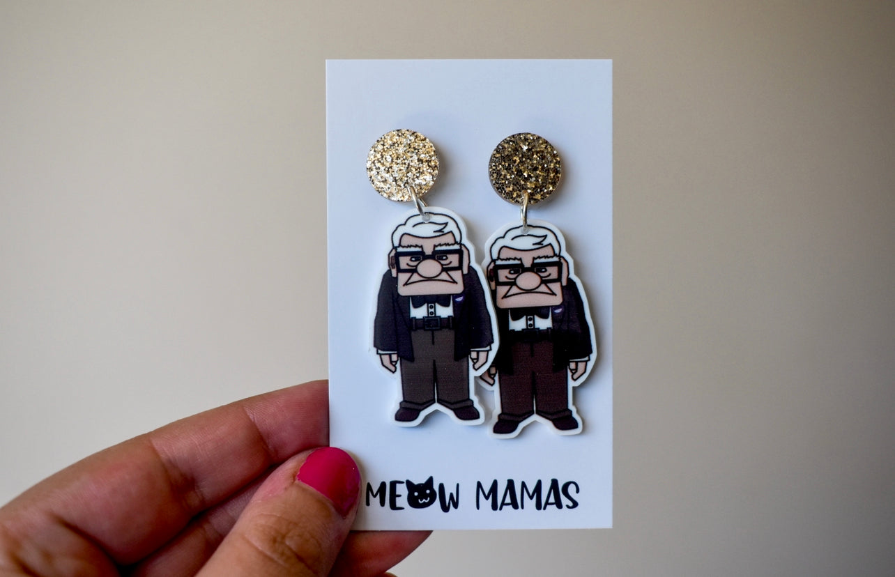 Mr F dangle earrings