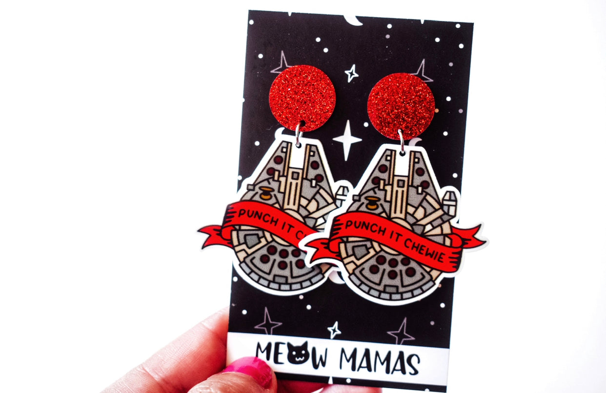 Chewie dangle earrings