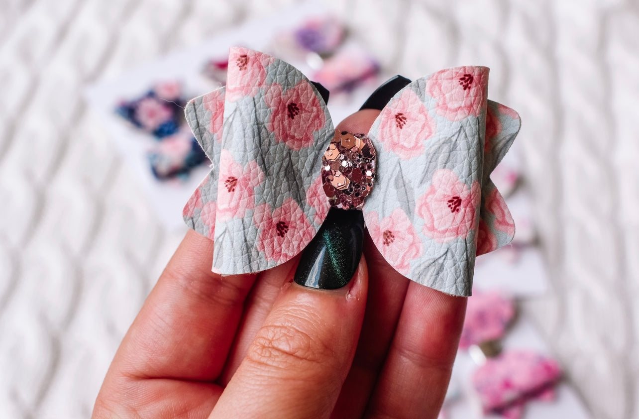 Floral petite bows