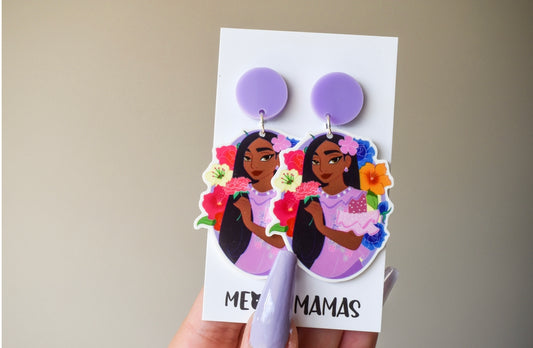 The golden child dangle earrings