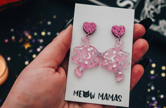 Itโs freaking bats dangles PINK