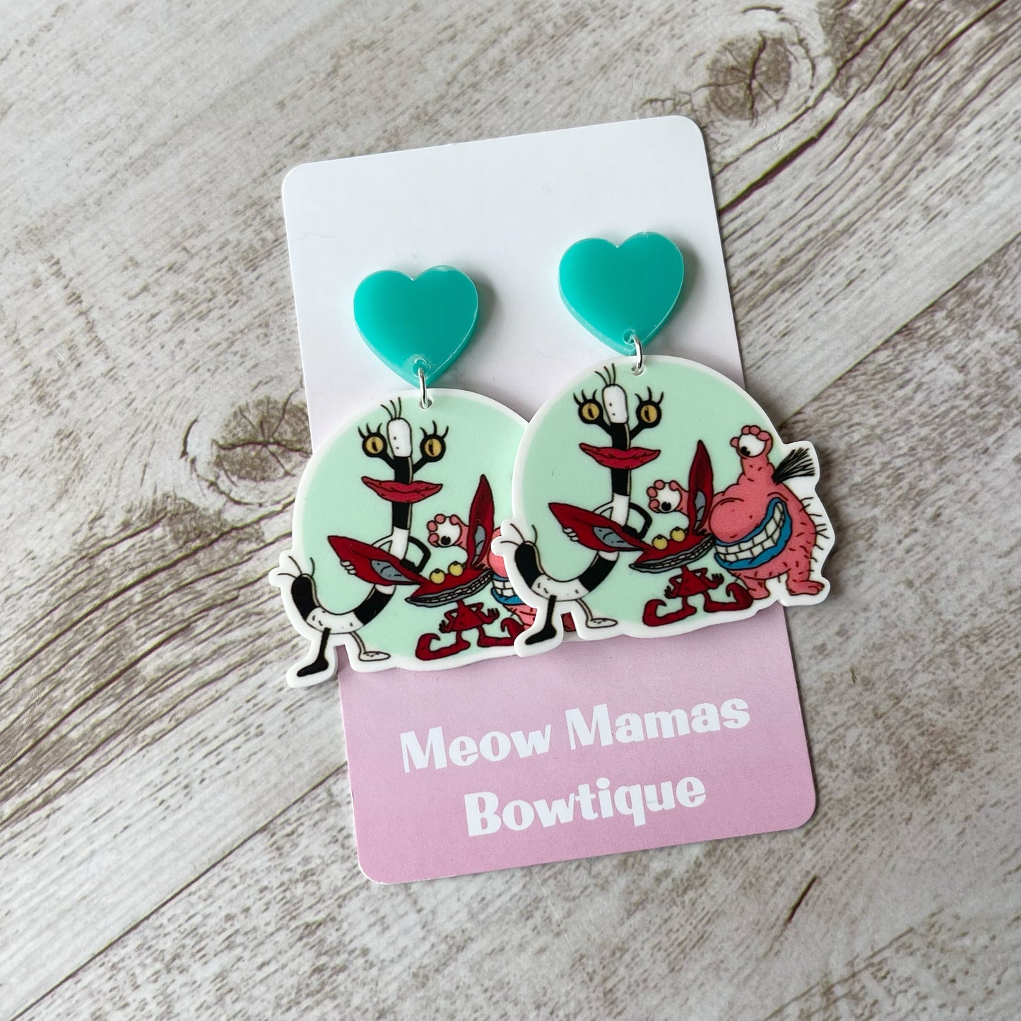 Aaaah real monsters trio dangles