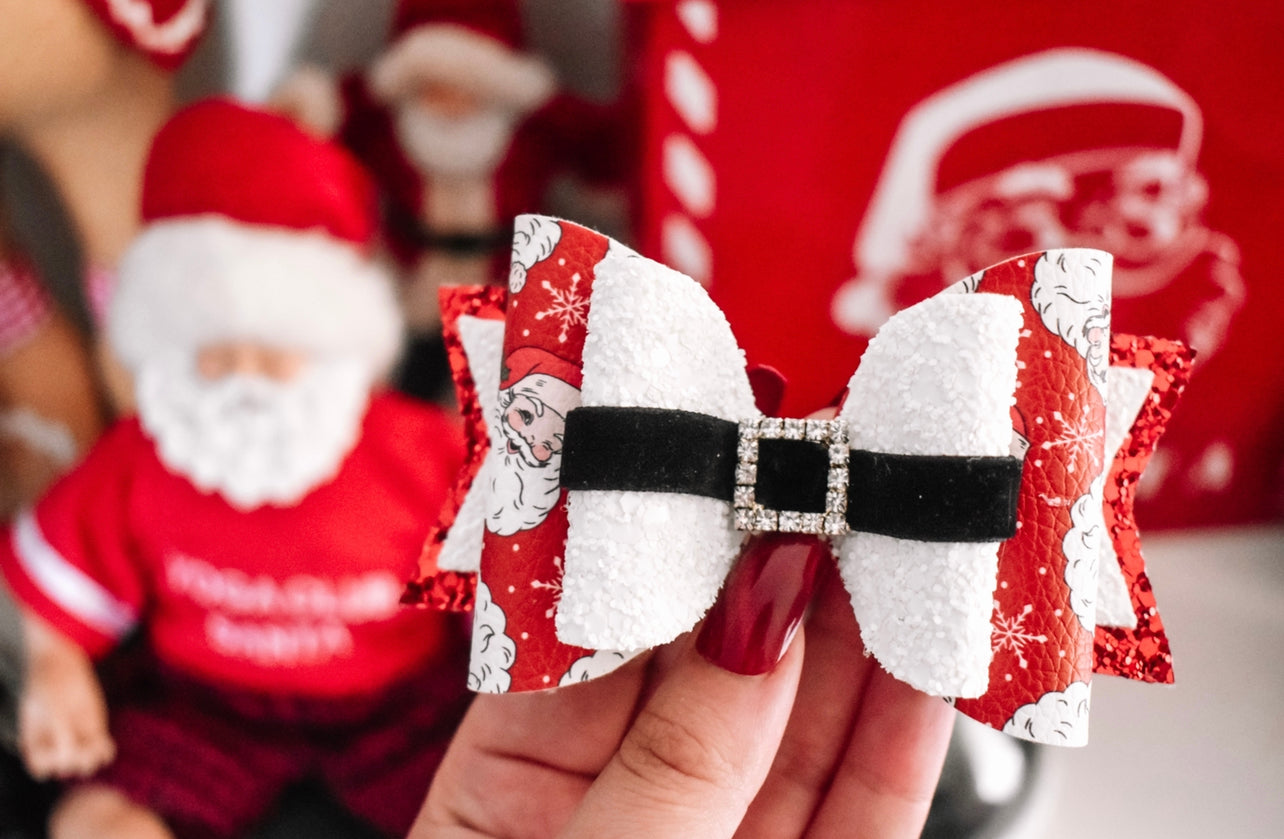 Santa wishes large dolly bow