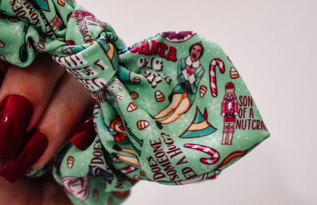 Buddy twist scrunchie
