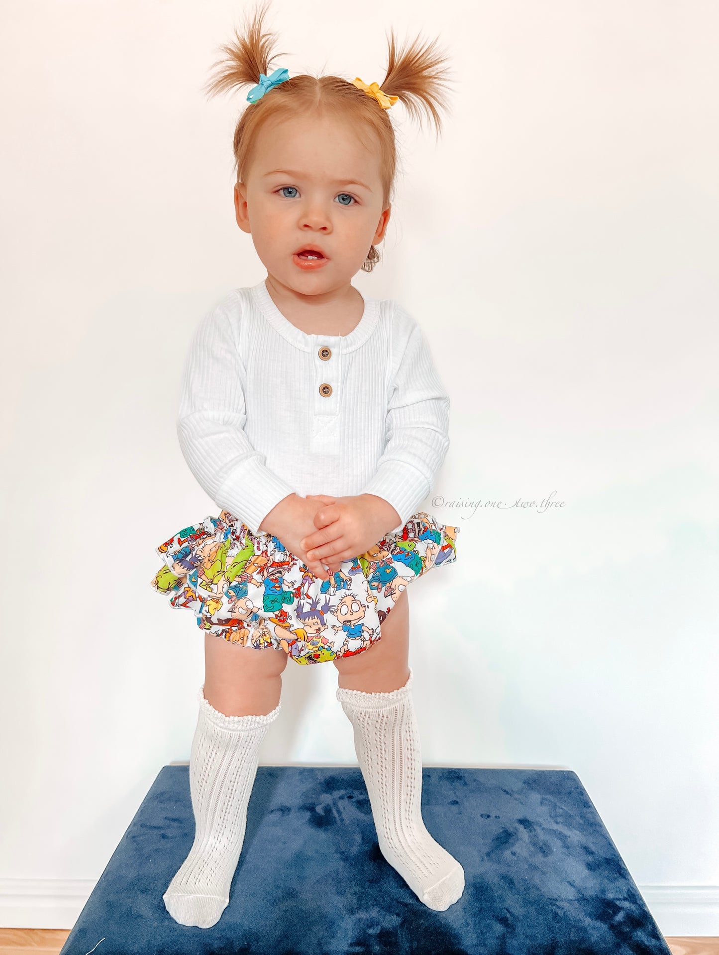 Boutique mini baby clip set Pastel Tones