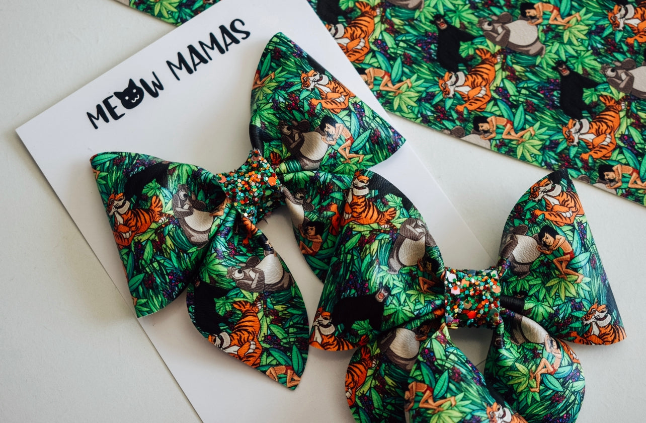 The jungle large sailor bow