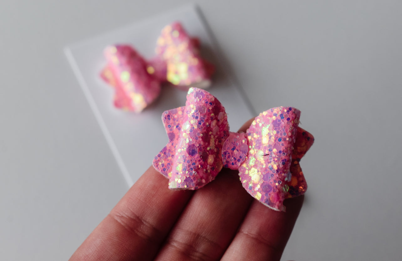 Strawberry pop Teeny Tiny pigtail set