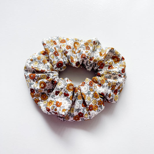 Libby honey floral scrunchie